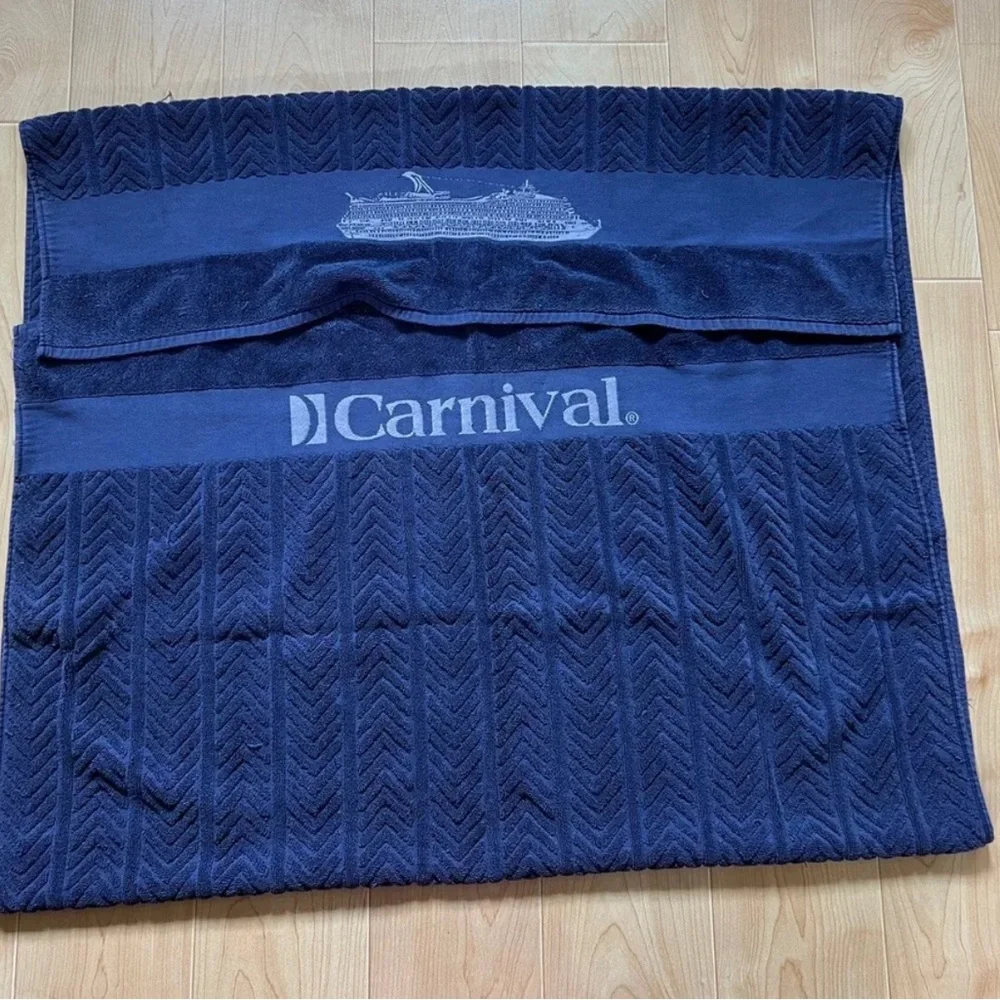Carnival Cruise Line beach/pool towel